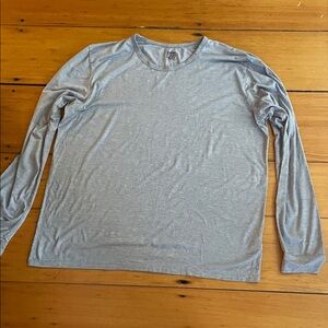 Weatherproof Men's Heather Gray Long Sleeve Tee